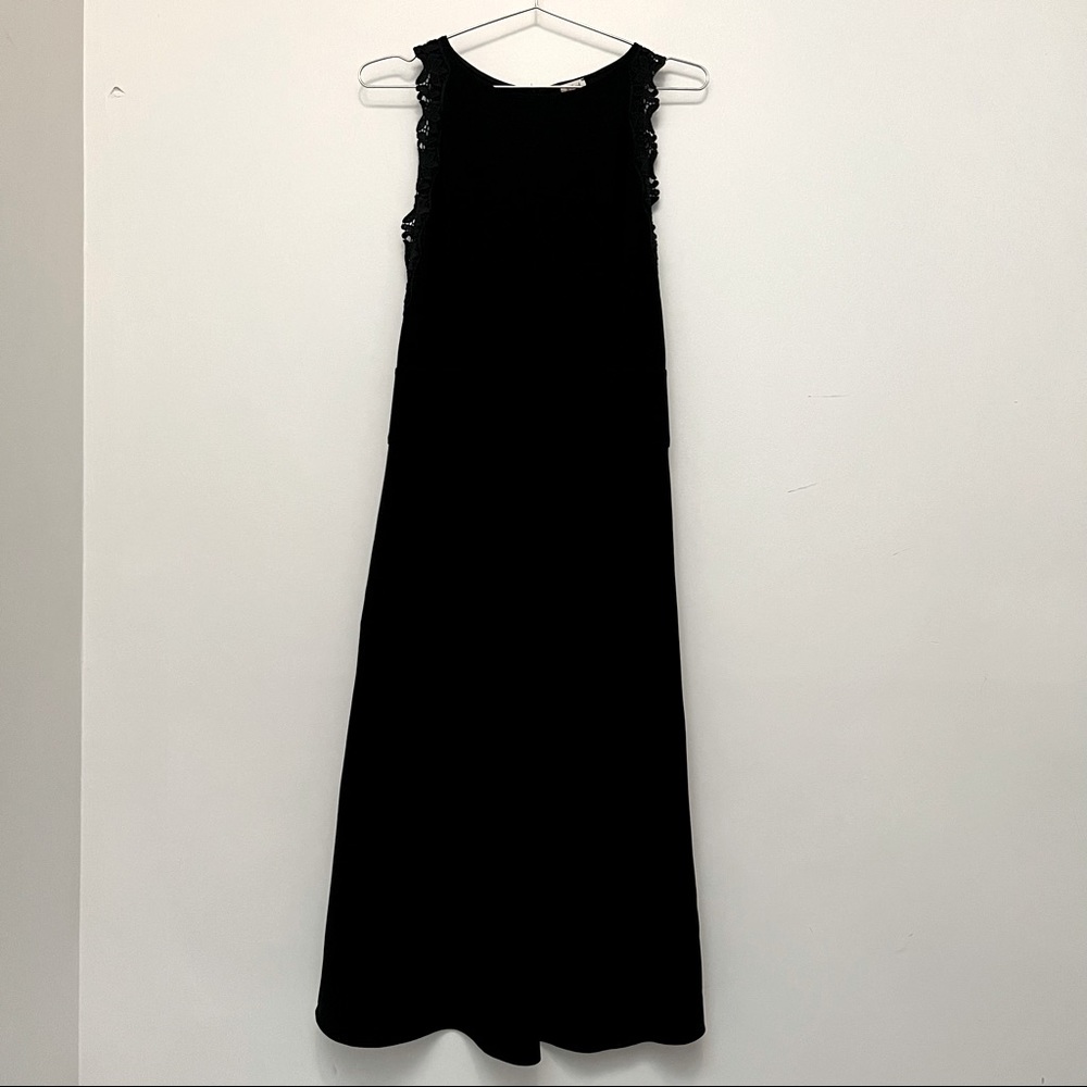 Aritzia Wilfred Isidore dress Black Size 4 mid-length dress